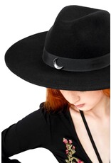 Restyle Gothic and Steampunk accessories - Wildflower Hat with Magical Embroidery