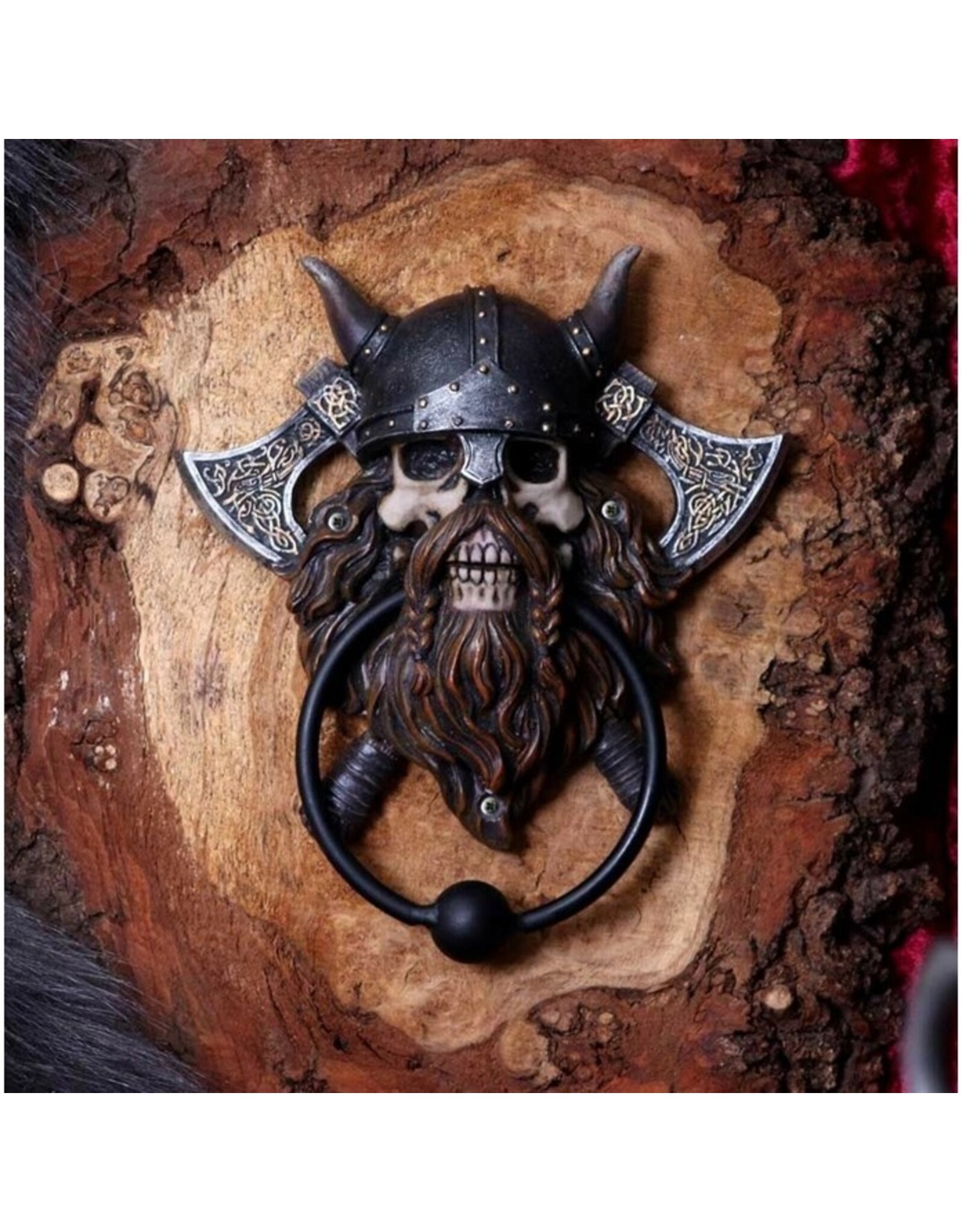 VG Giftware & Lifestyle - Deurklopper Vikings Never Die