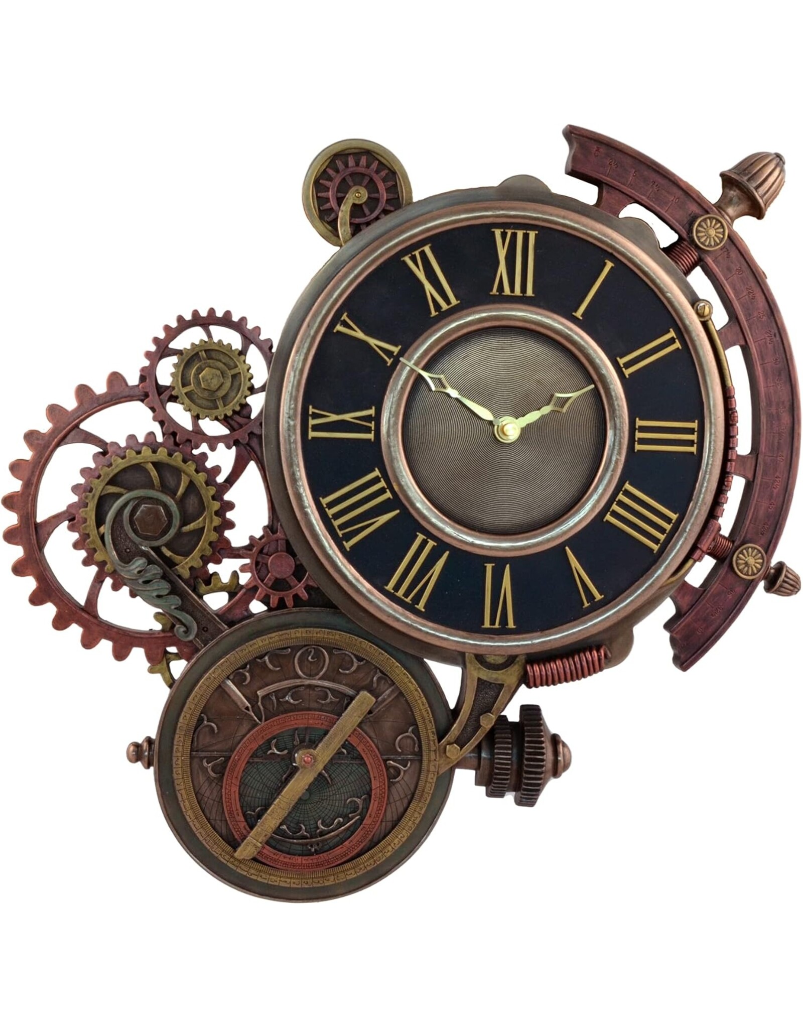 VG Miscellaneous - Steampunk Wall Clock “Astrolabium” VEronese Design