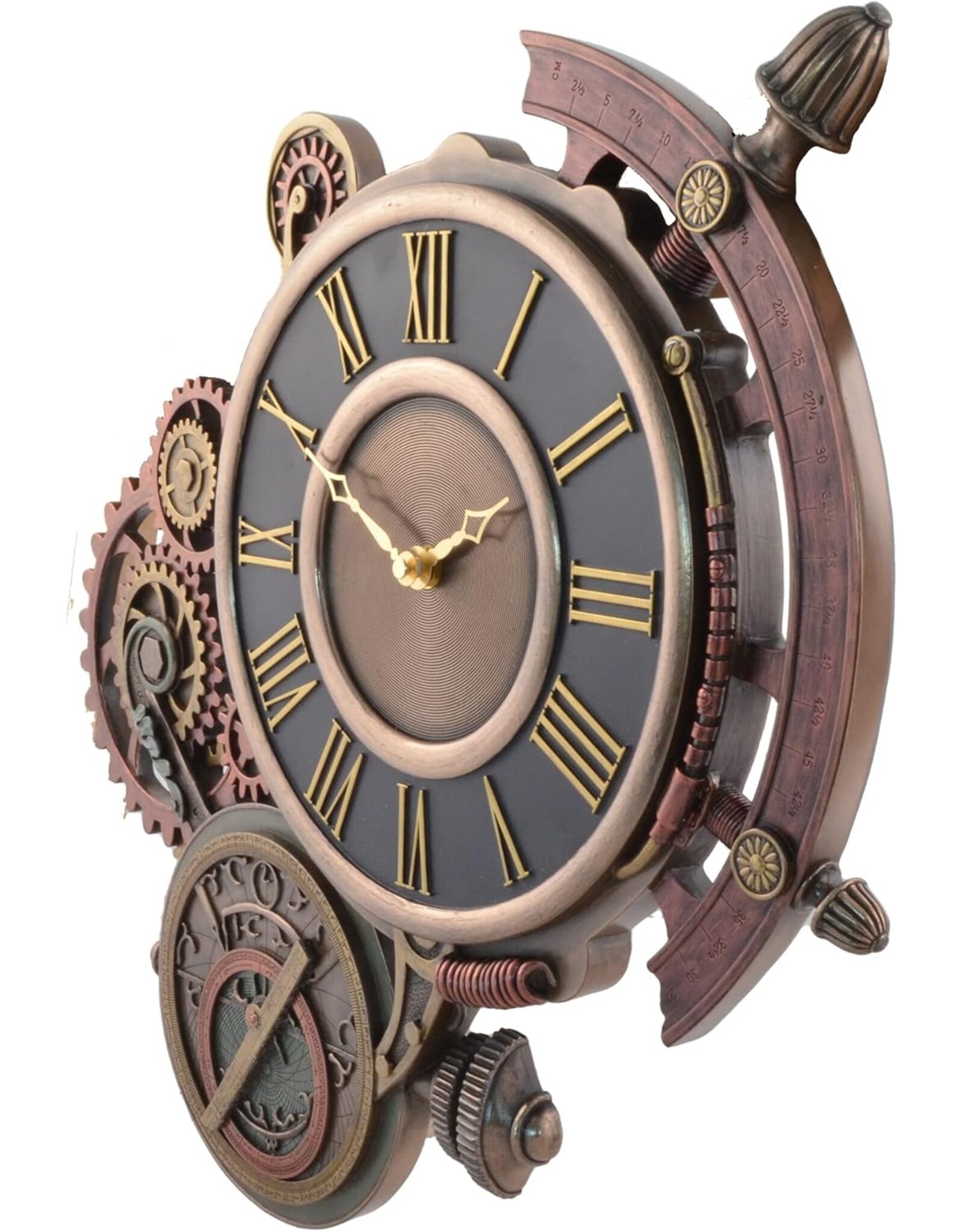 VG Miscellaneous - Steampunk Wall Clock “Astrolabium” VEronese Design