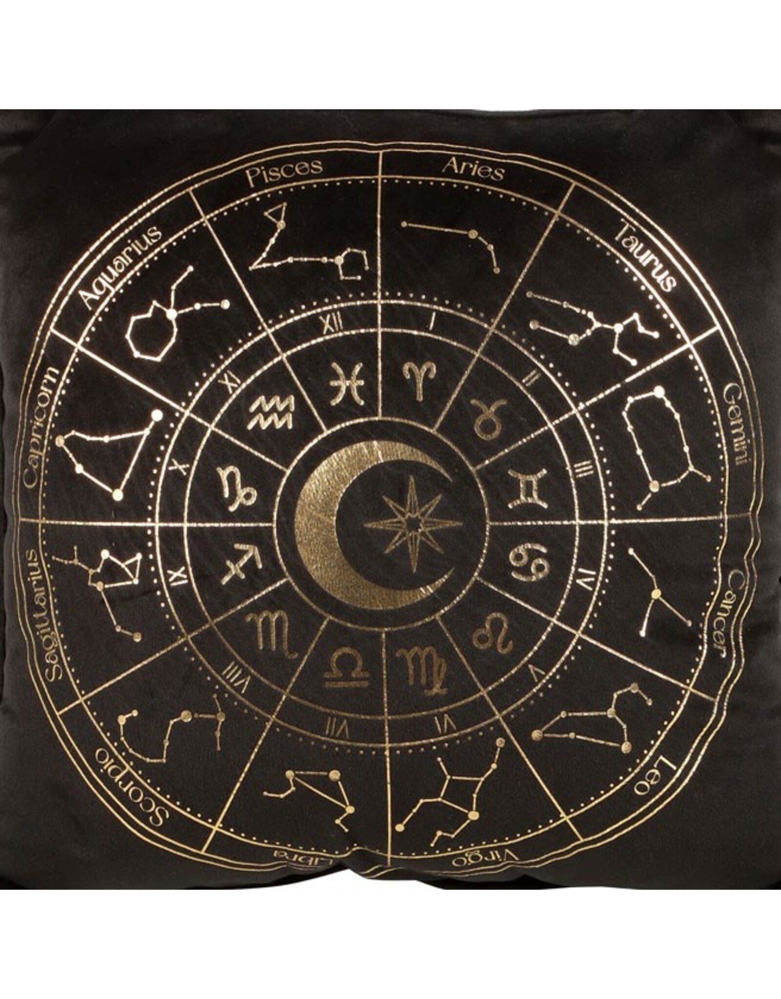 SWG Miscellaneous - Astrologie Wiel Fluwelen Kussen