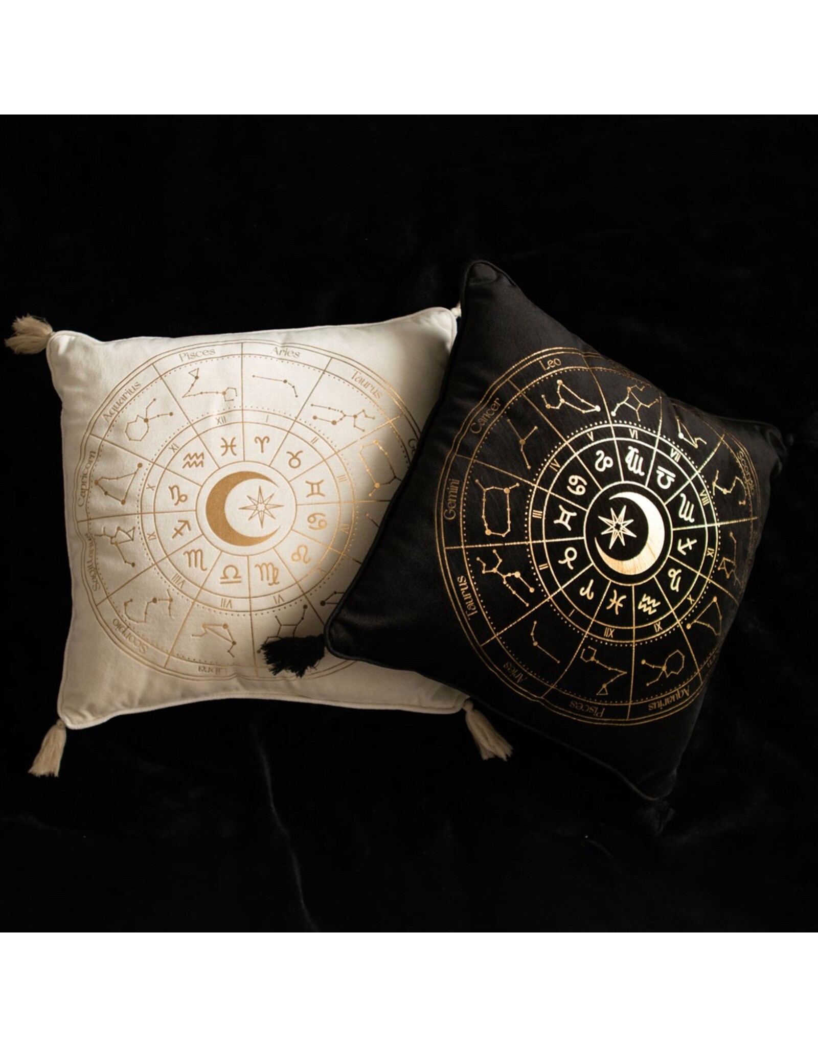 SWG Miscellaneous - Astrology Wheel Velvet Cushion