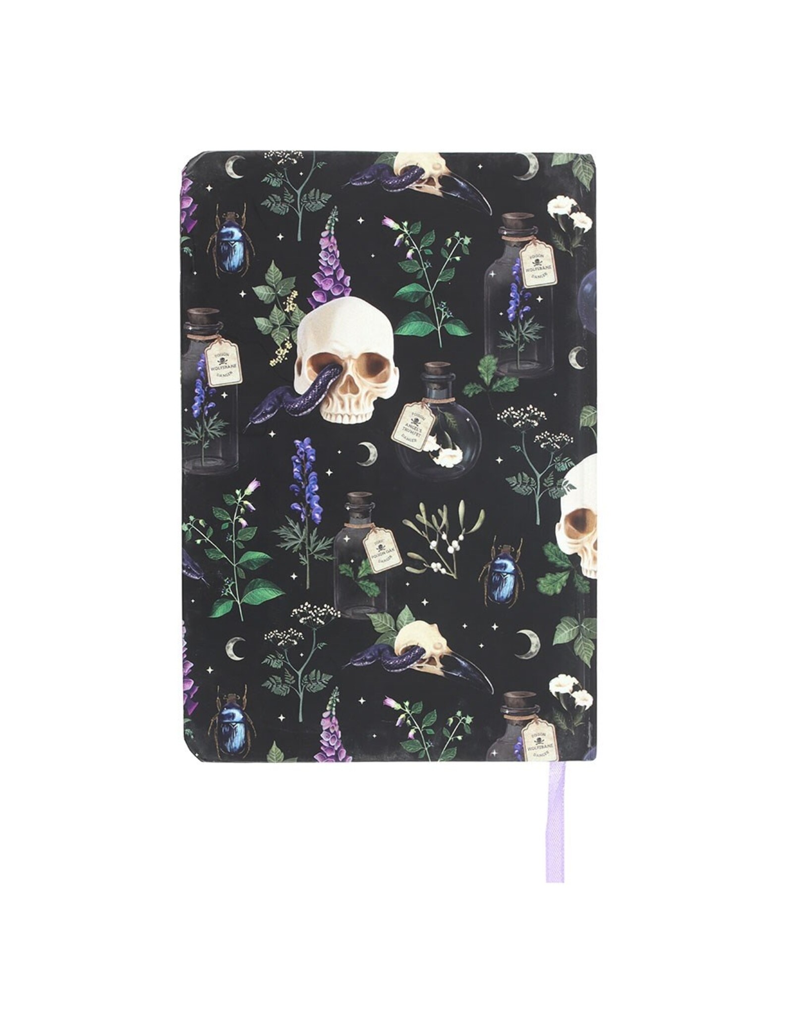 SDW Miscellaneous - Venom & Vines Notitieboek met Schedels, Slangen en Giftige Planten