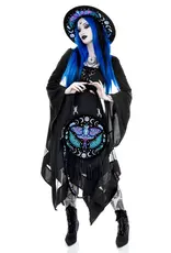 Restyle Fantasy tassen en portemonnees - Enchanted Forest Ronde tas met Magisch Borduurwerk