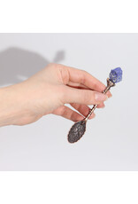 AWG Miscellaneous - Set of 7Witch Spoons with  Gemstone Crystals Bronze