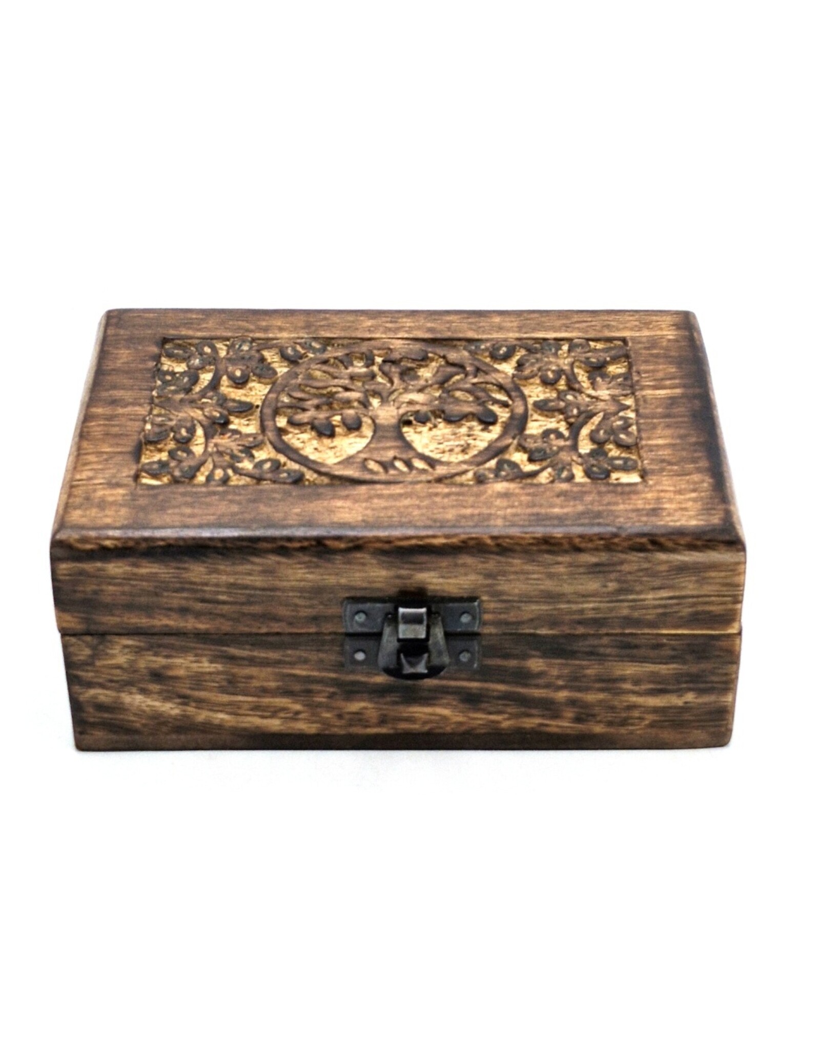 AWG Miscellaneous - Houten Levensboom Doosje 15cm x 10cm