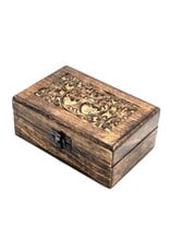 AWG Miscellaneous - Wooden Tree of Life box 15cm x 10cm