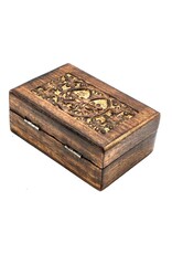 AWG Miscellaneous - Wooden Tree of Life box 15cm x 10cm