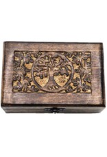 AWG Miscellaneous - Wooden Tree of Life box 15cm x 10cm