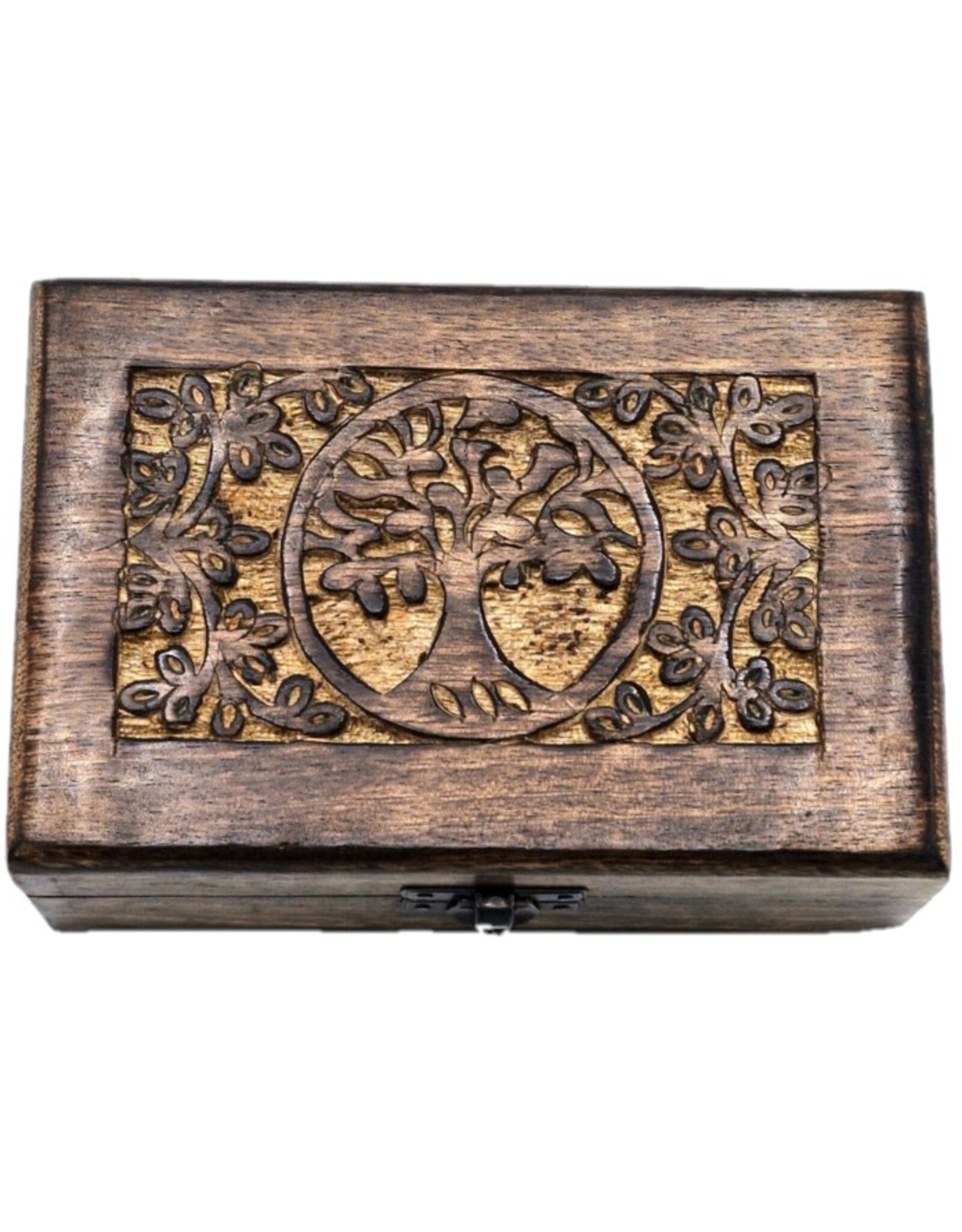 AWG Miscellaneous - Houten Levensboom Doosje 15cm x 10cm