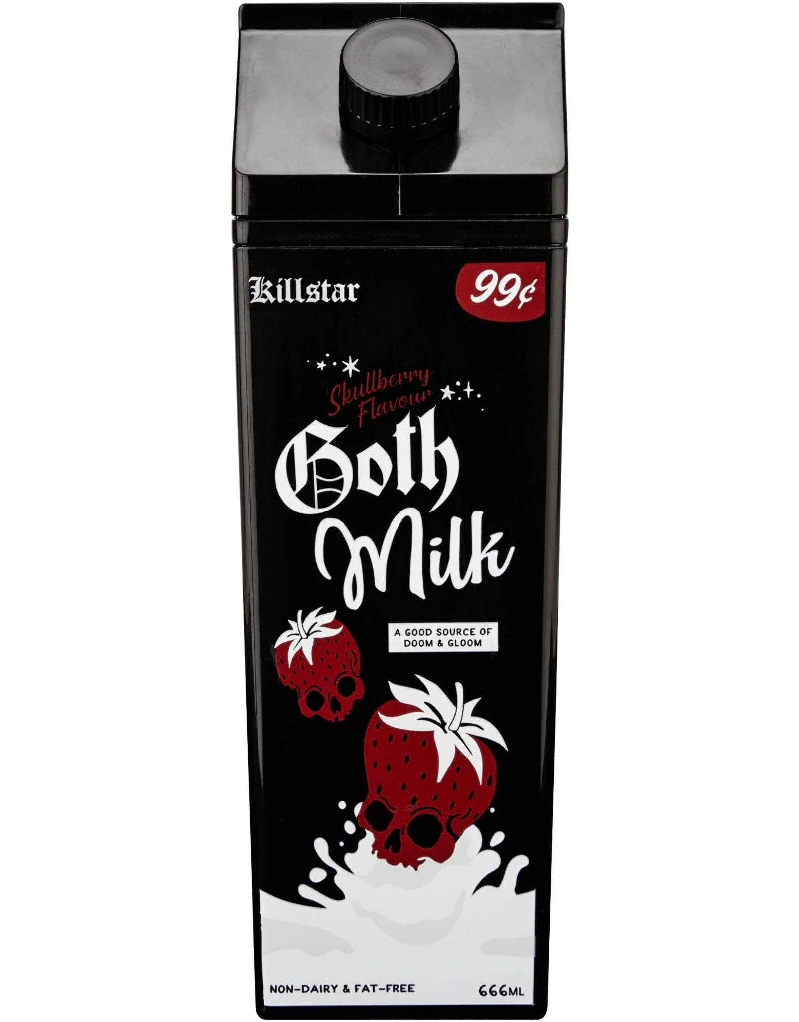 Killstar Drinkware - Killstar  Goth Milk Cold Brew Cup