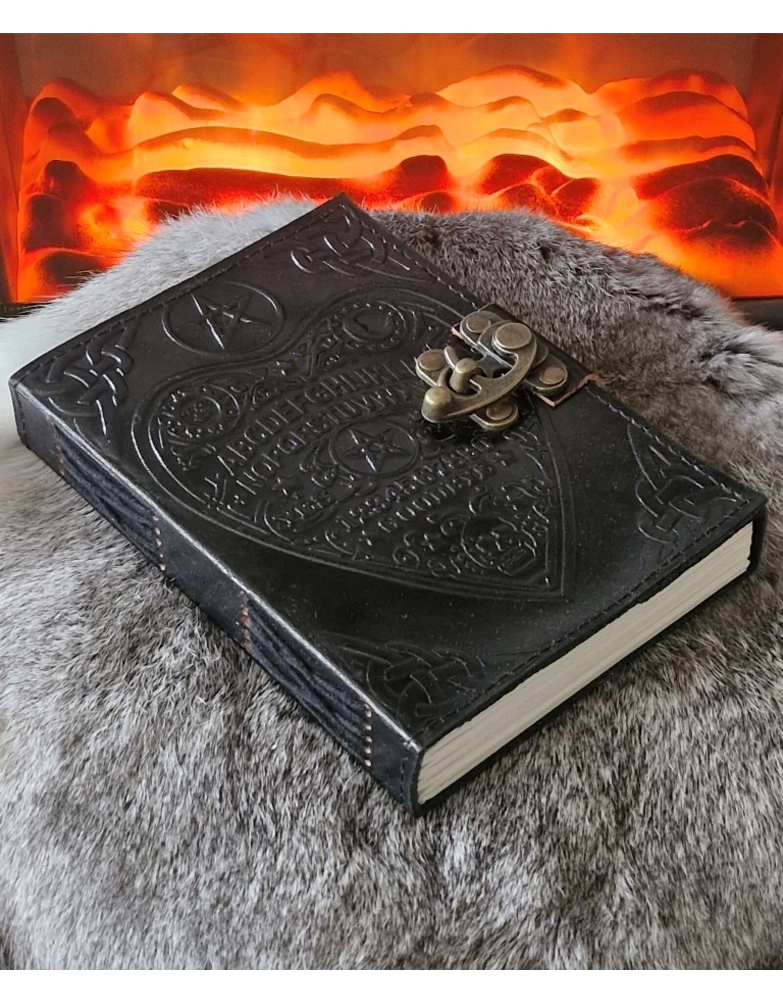 SDW Miscellaneous - Spiritbord Leren Journal (notitieboek)