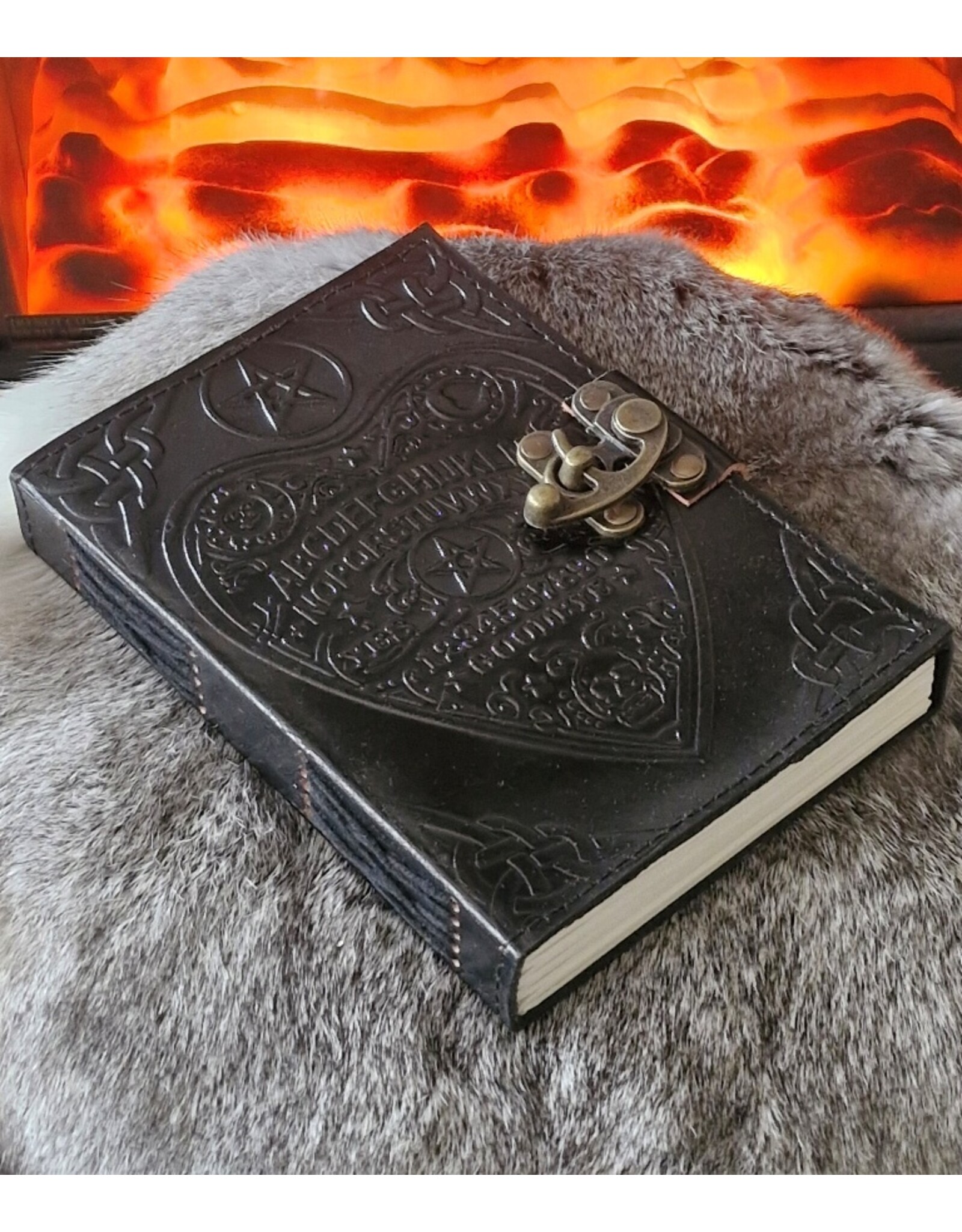 SDW Miscellaneous - Spiritbord Leren Journal (notitieboek)