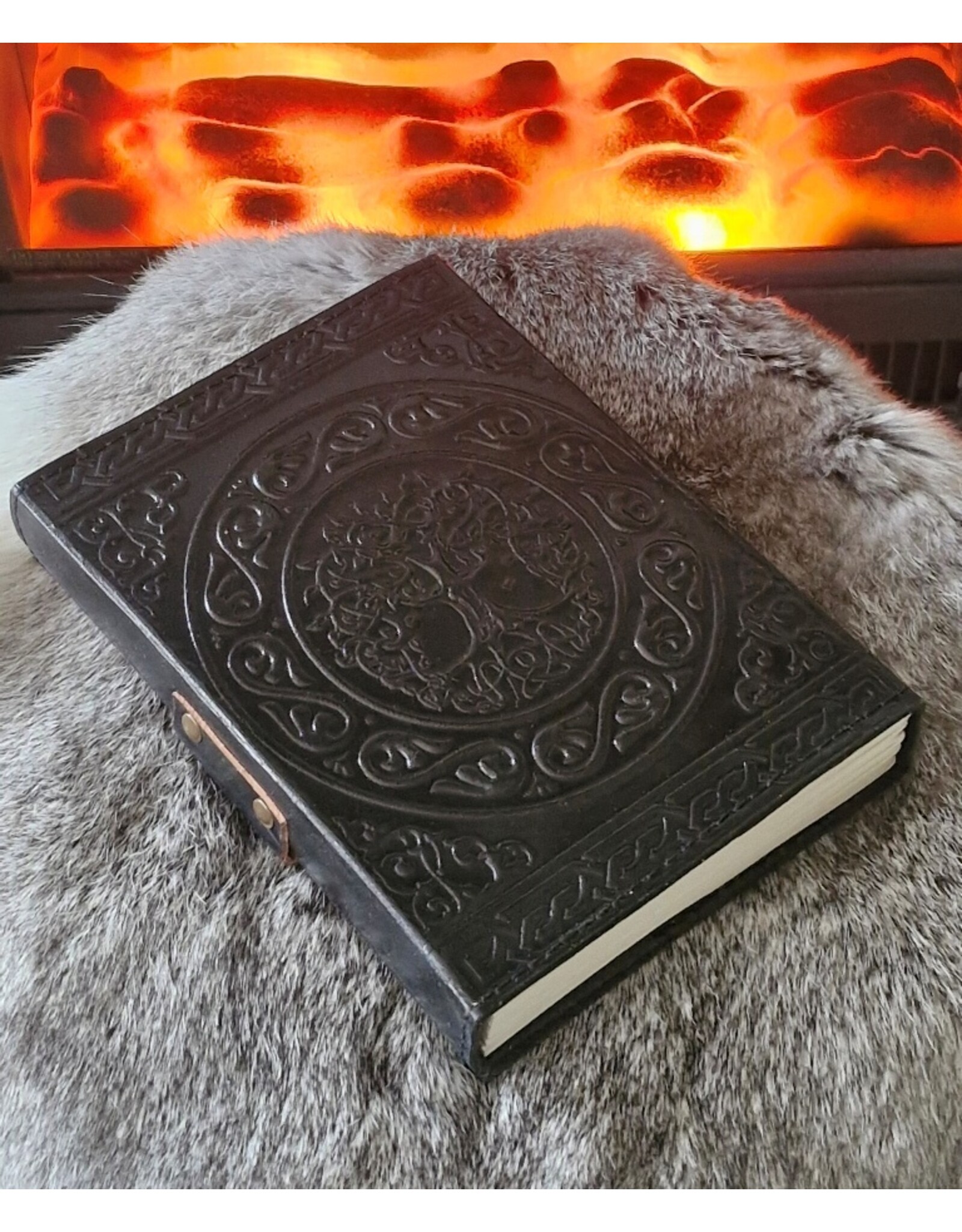 SDW Miscellaneous - Spiritbord Leren Journal (notitieboek)