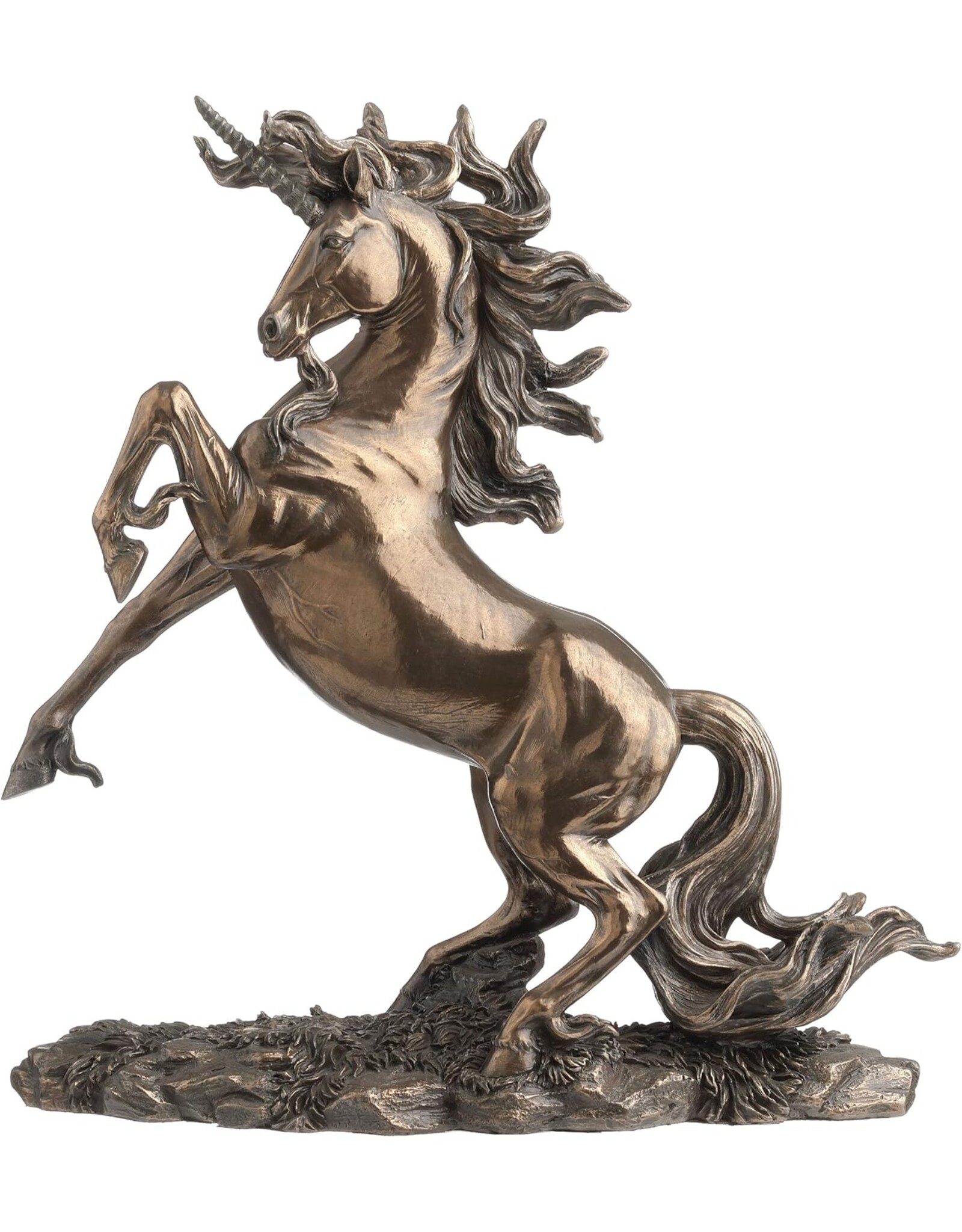 Veronese Design Giftware Beelden Collectables  - Steigerende Eenhoorn Veronese Design