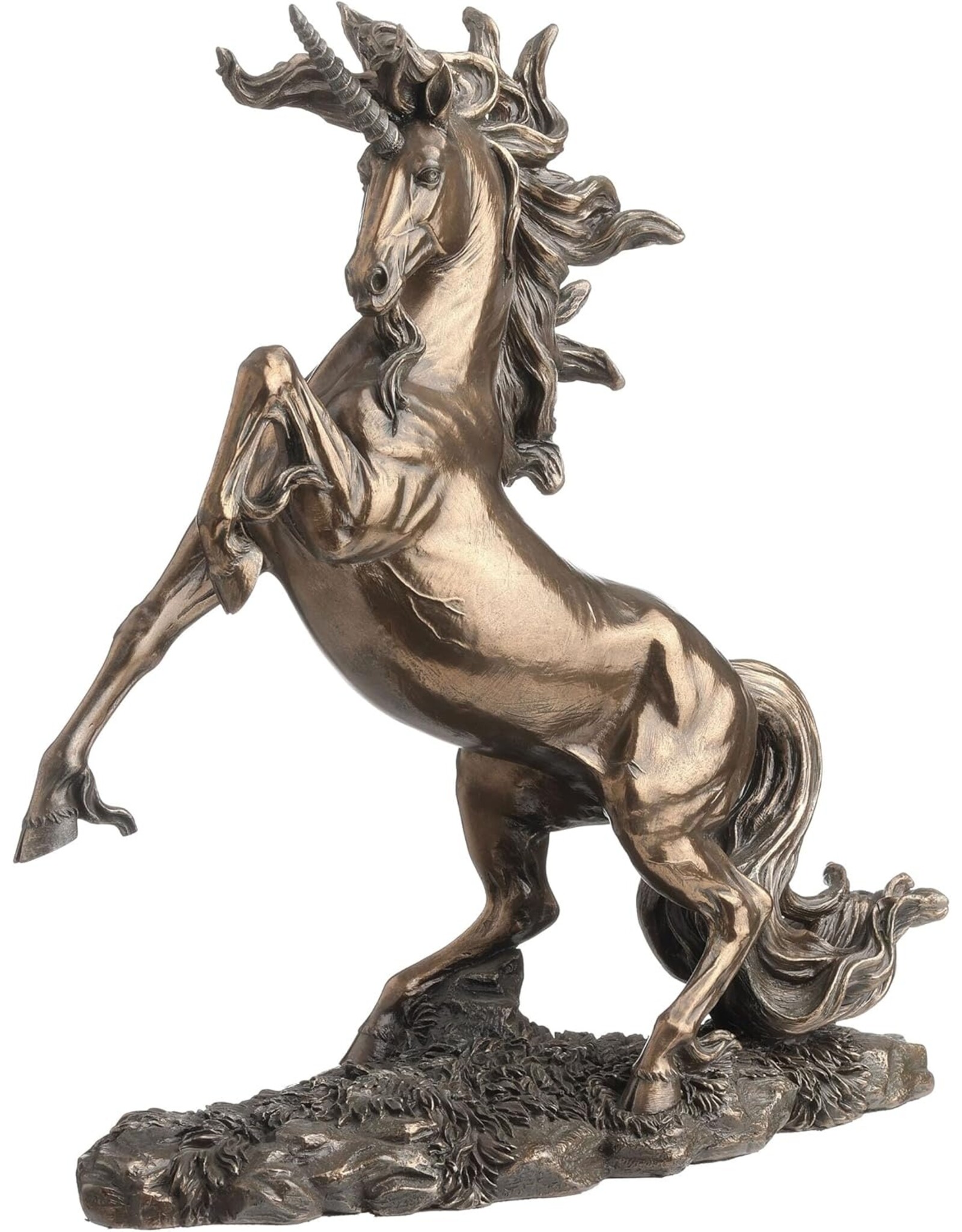 Veronese Design Giftware Beelden Collectables  - Steigerende Eenhoorn Veronese Design