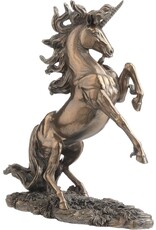 Veronese Design Giftware Beelden Collectables  - Steigerende Eenhoorn Veronese Design