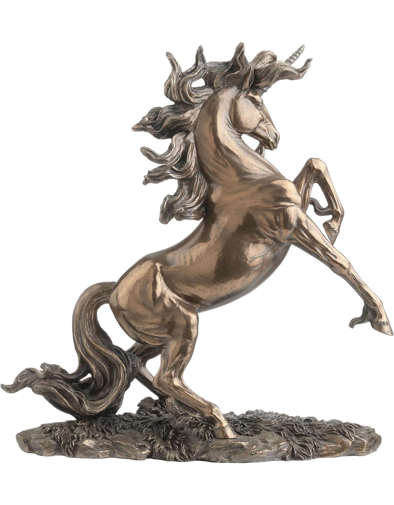 Veronese Design Giftware Figurines Collectables - Rearing Unicorn Veronese Design