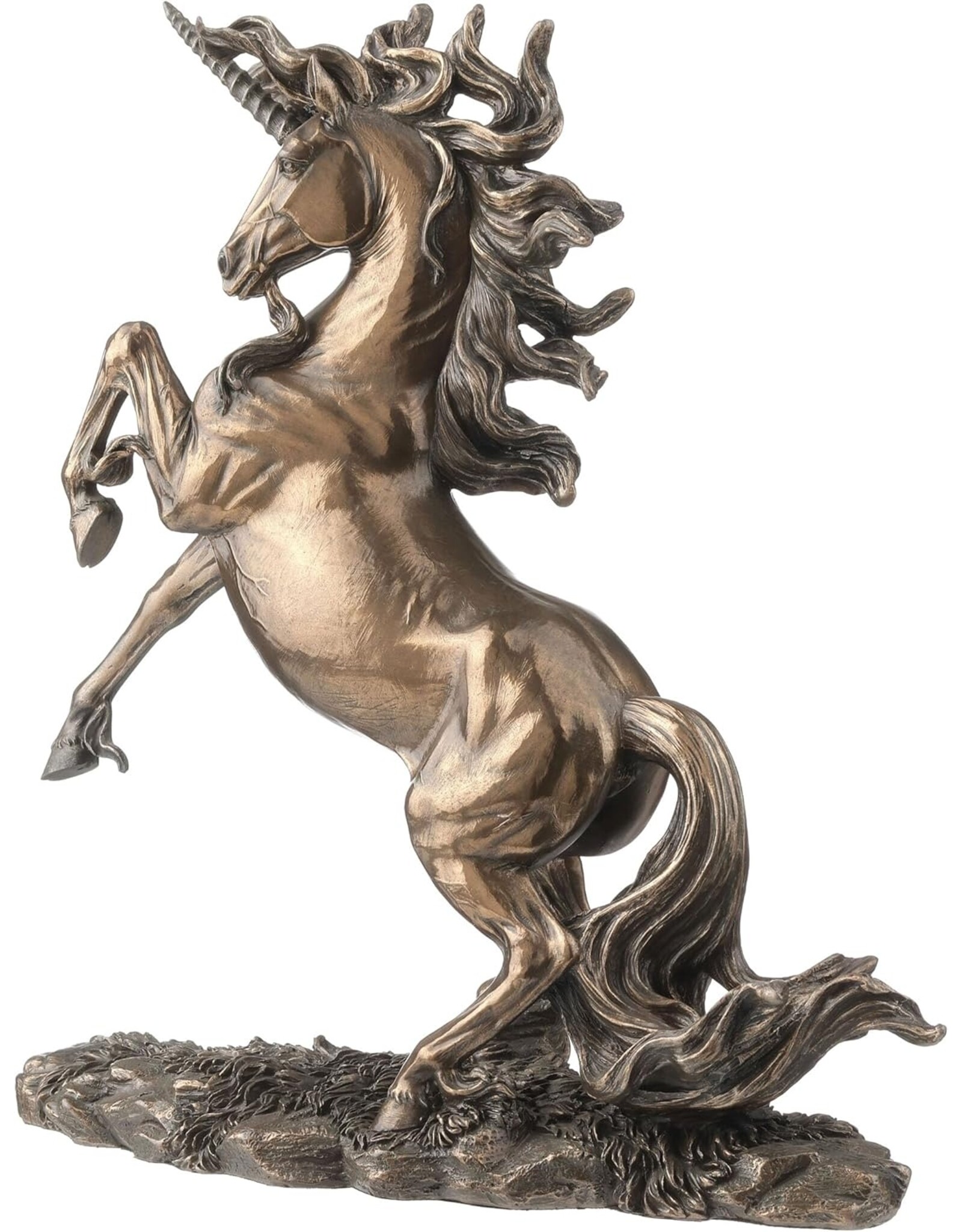 Veronese Design Giftware Beelden Collectables  - Steigerende Eenhoorn Veronese Design