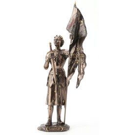 Veronese Design Joan of Arc with Sword and Flag Veronese Design