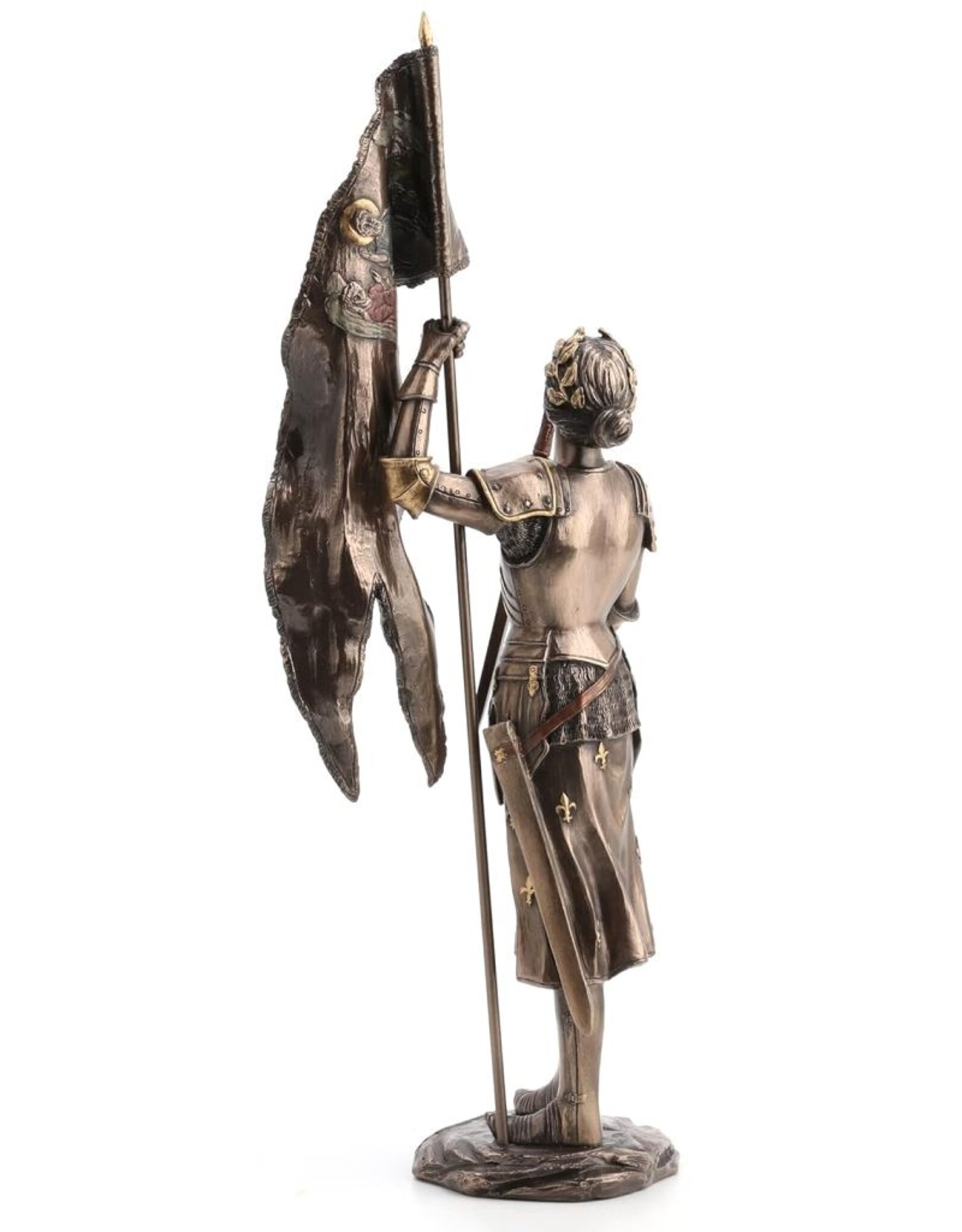 Veronese Design Giftware & Lifestyle - Jeanne d'Arc  met Zwaard en Vlag Veronese Design