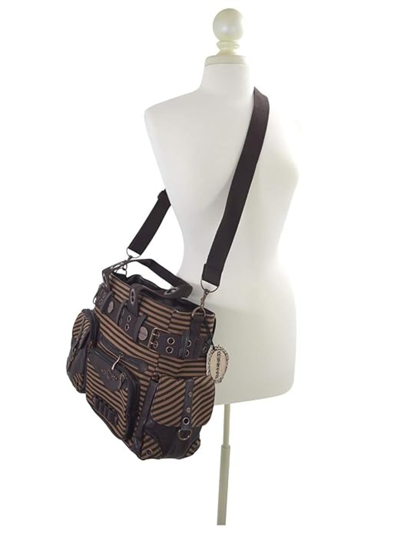 Banned Gothic Tassen Steampunk Tassen - Howl of The Victorians handtas