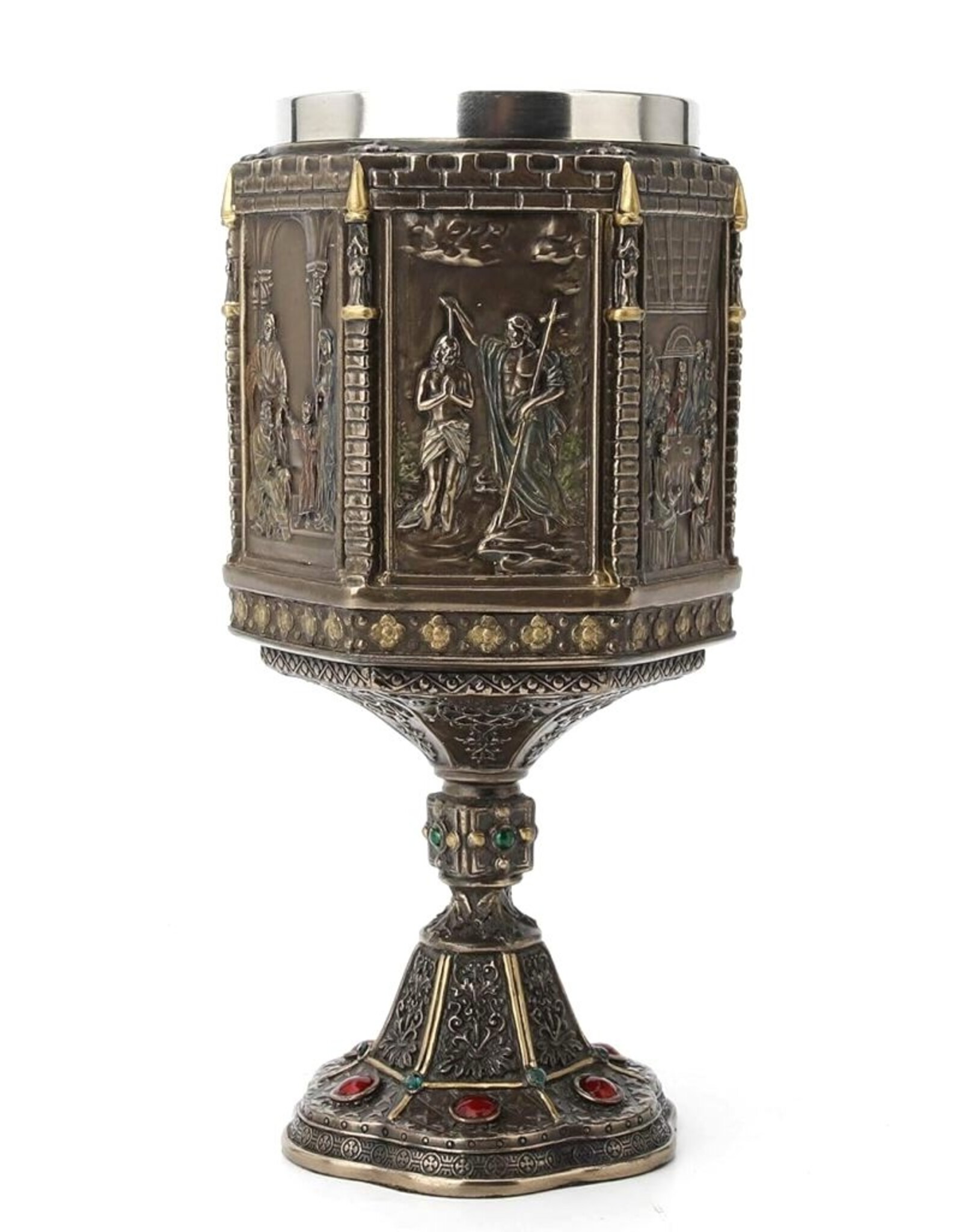 Veronese Design Drinkware - Het Leven van Jezus Wijnkelk Veronese Design