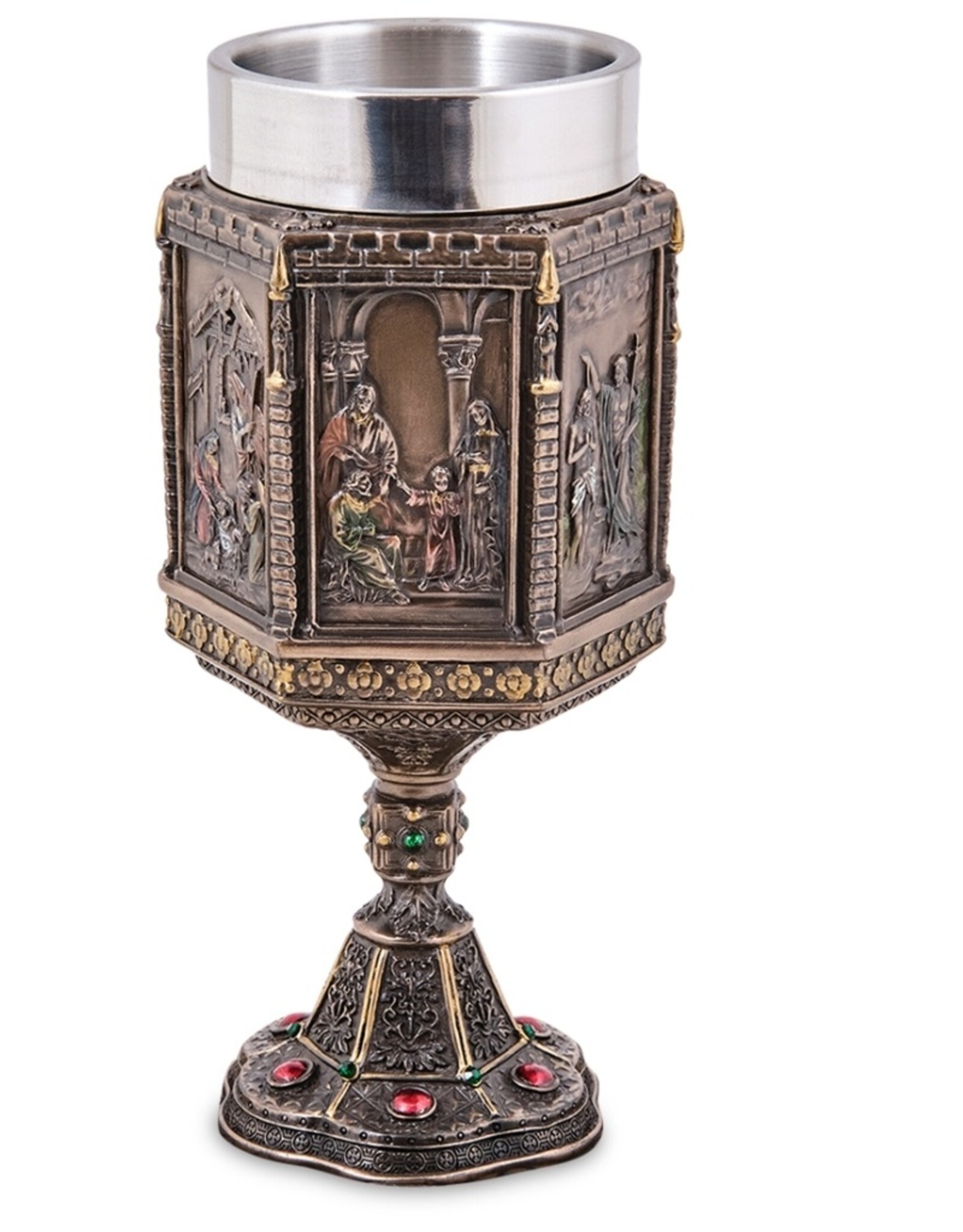Veronese Design Drinkware - Life of Jesus Wine  Chalice Veronese Design