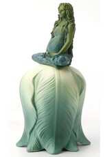 Veronese Design Giftware & Lifestyle - Ritual bell Mother Earth  Pregnant Gaia on Lotus