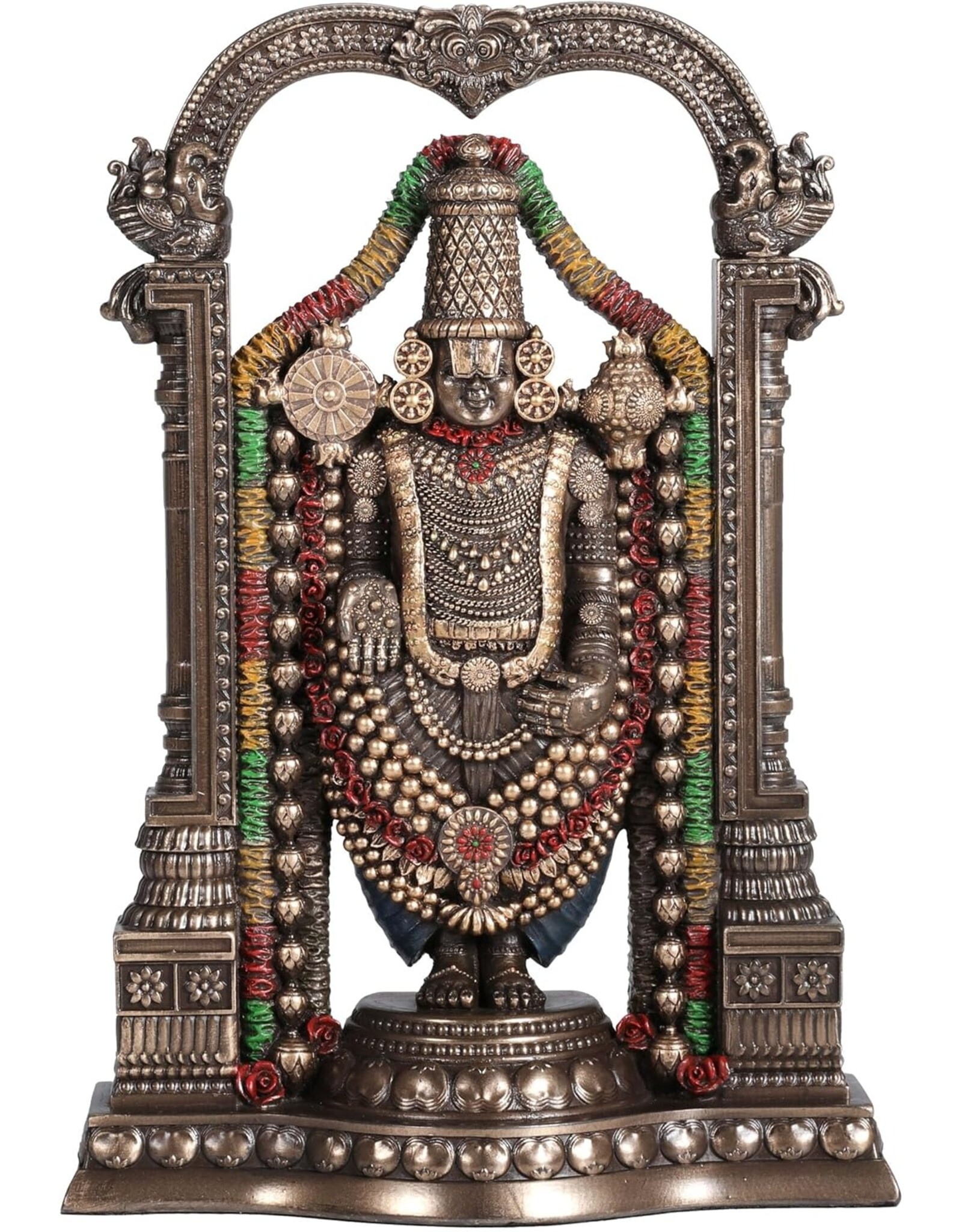 Veronese Design Giftware Figurines Collectables - Lord Venkateshwara (Balaji) Veronese Design