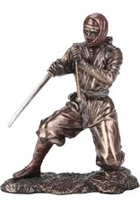 Veronese Design Giftware & Lifestyle -   Ninja met Zwaard en Schede in Vechthouding