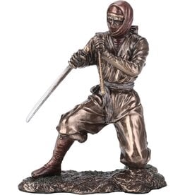 Veronese Design Ninja Sword  and Scabbard  Fighting Stance