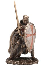 Veronese Design Veronese Design - Knights Templar Crusader wielding Sword and Shield Veronese Design