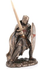 Veronese Design Veronese Design - Knights Templar Crusader wielding Sword and Shield Veronese Design