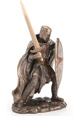 Veronese Design Veronese Design - Tempeliers Kruisvaarder met Zwaard  en Schild Veronese Design