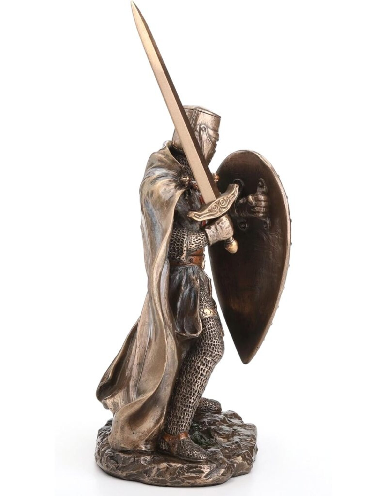 Veronese Design Veronese Design - Knights Templar Crusader wielding Sword and Shield Veronese Design