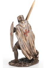 Veronese Design Veronese Design - Knights Templar Crusader wielding Sword and Shield Veronese Design