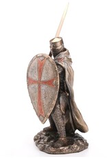 Veronese Design Veronese Design - Tempeliers Kruisvaarder met Zwaard  en Schild Veronese Design