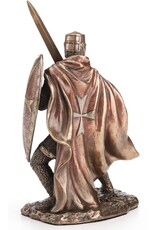 Veronese Design Veronese Design - Tempeliers Kruisvaarder met Zwaard  en Schild Veronese Design