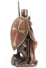 Veronese Design Veronese Design - Templar Crusader wielding Sword and Shield Veronese Design