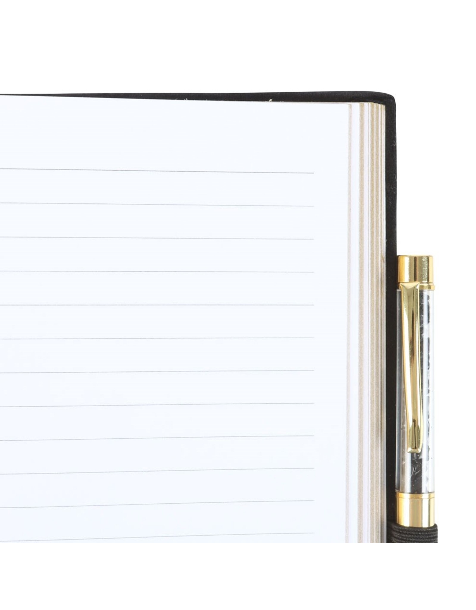 SDW Miscellaneous - Astrologie Wiel Notitieboek met Zwarte Obsidian pen