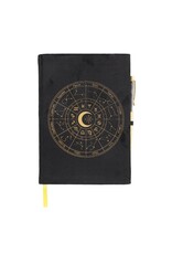 SDW Miscellaneous - Astrologie Wiel Notitieboek met Zwarte Obsidian pen