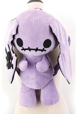 Sleepyville Critters Fantasy tassen en portemonnees - Spookyville Critters Purple Naughty Bunny  Pluche Rugzak