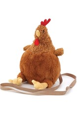 Sleepyville Critters Fantasy bags and wallets - Sleepyville Critters Furry Hen Crossbody Bag