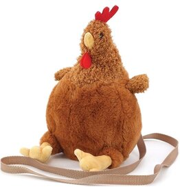 Sleepyville Critters Sleepyville Critters Furry Hen Crossbody Bag