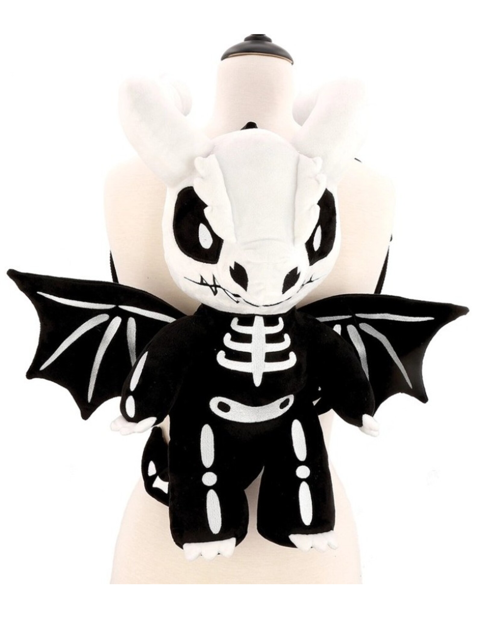 Sleepyville Critters Fantasy bags and wallets - Spookyville Critters Skeleton Dragon Plush Backpack