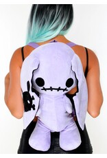 Sleepyville Critters Fantasy bags and wallets - Spookyville Critters Black Naughty Bunny Plush Backpack