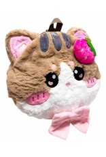 Sleepyville Critters Fantasy bags and wallets - Sleepyville Critters Strawberry Kitty Plushy Backpack