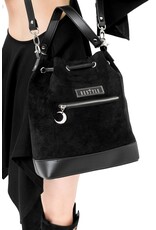 Restyle Gothic tassen Steampunk tassen - Wildflower Bucket Handtas met  Boorduurwerk