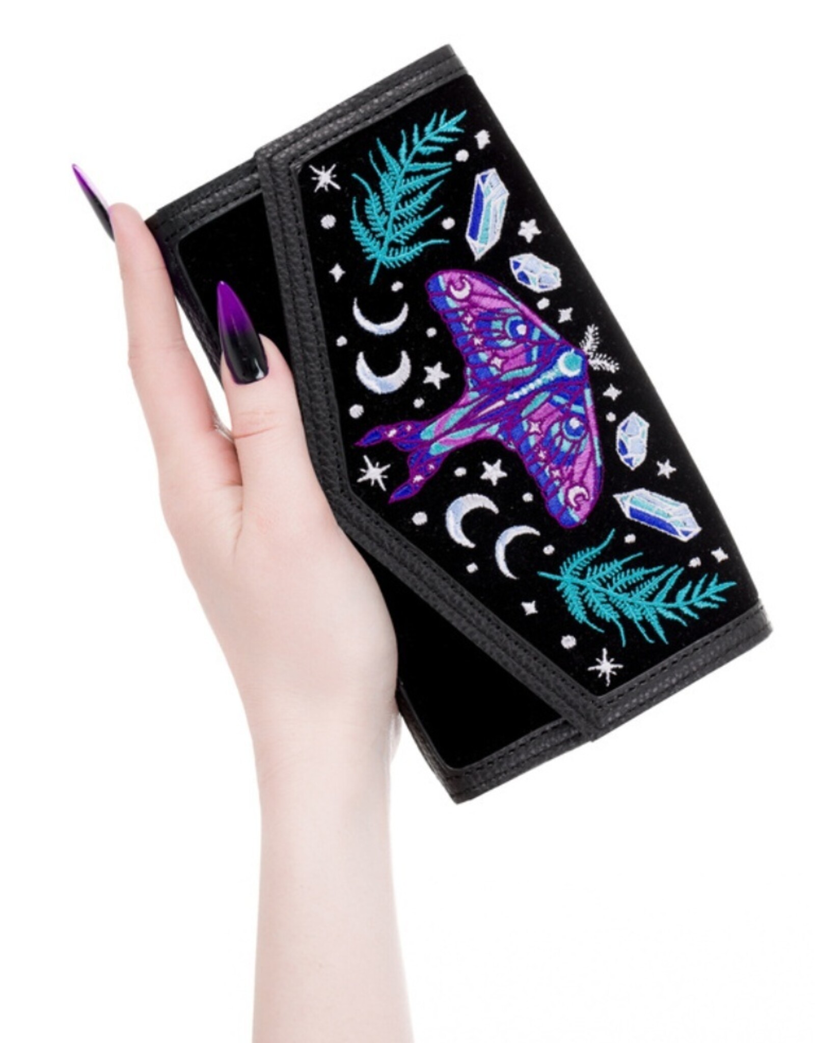 Restyle Fantasy bags and wallets - Enchanted Forest Embroidered Wallet